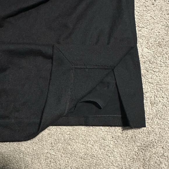 Max Mara Women 8 Skirt Pencil Gathered White Tag Summer Wool Black - Picture 5 of 6